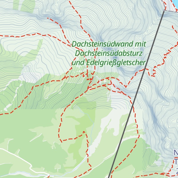 Map of Dachsteinsüdwandhütte