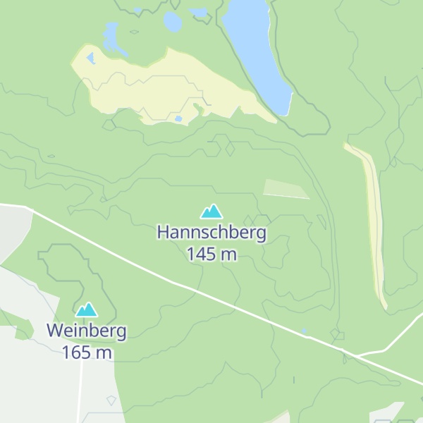 Map of Hannschberg