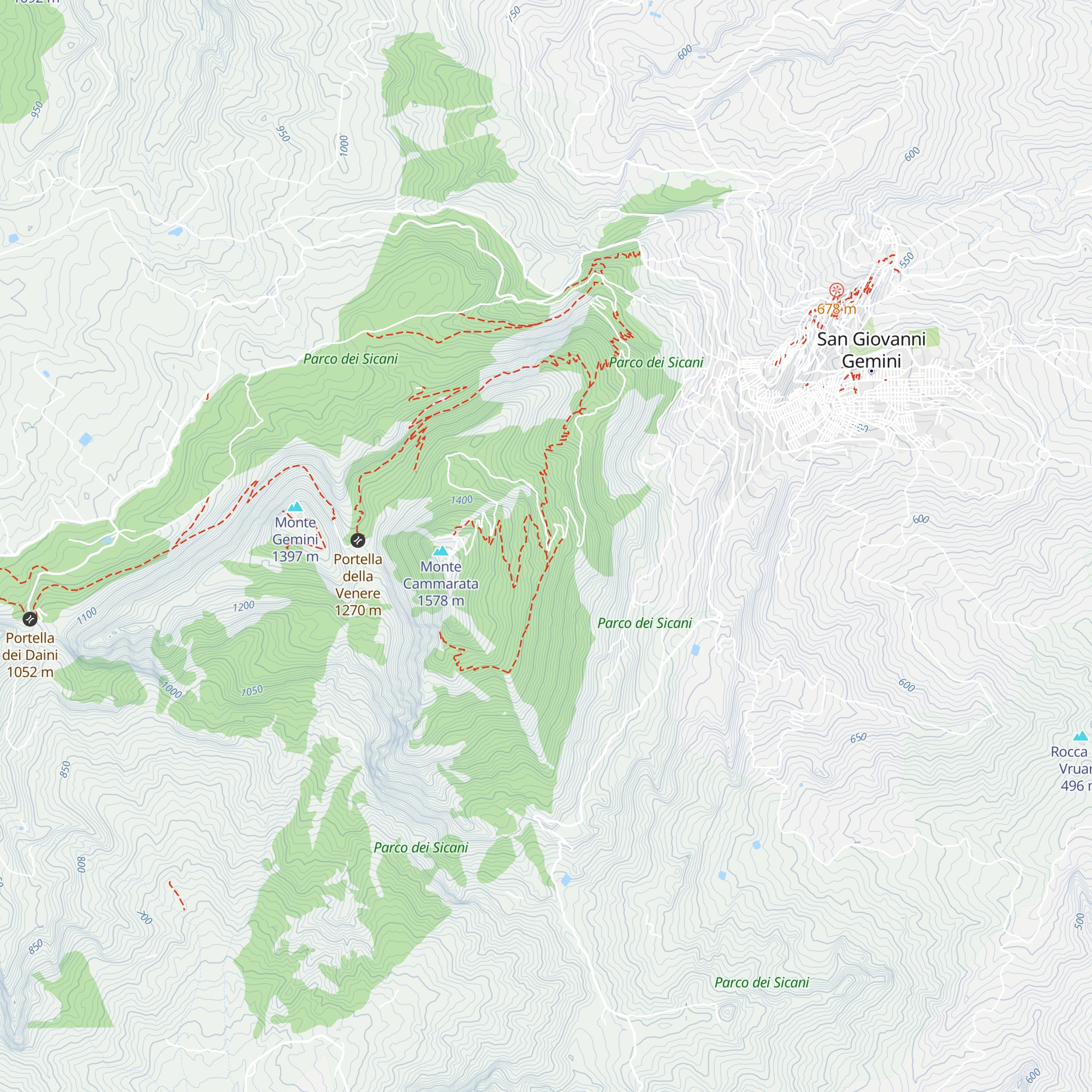 Rifugio Forestale map