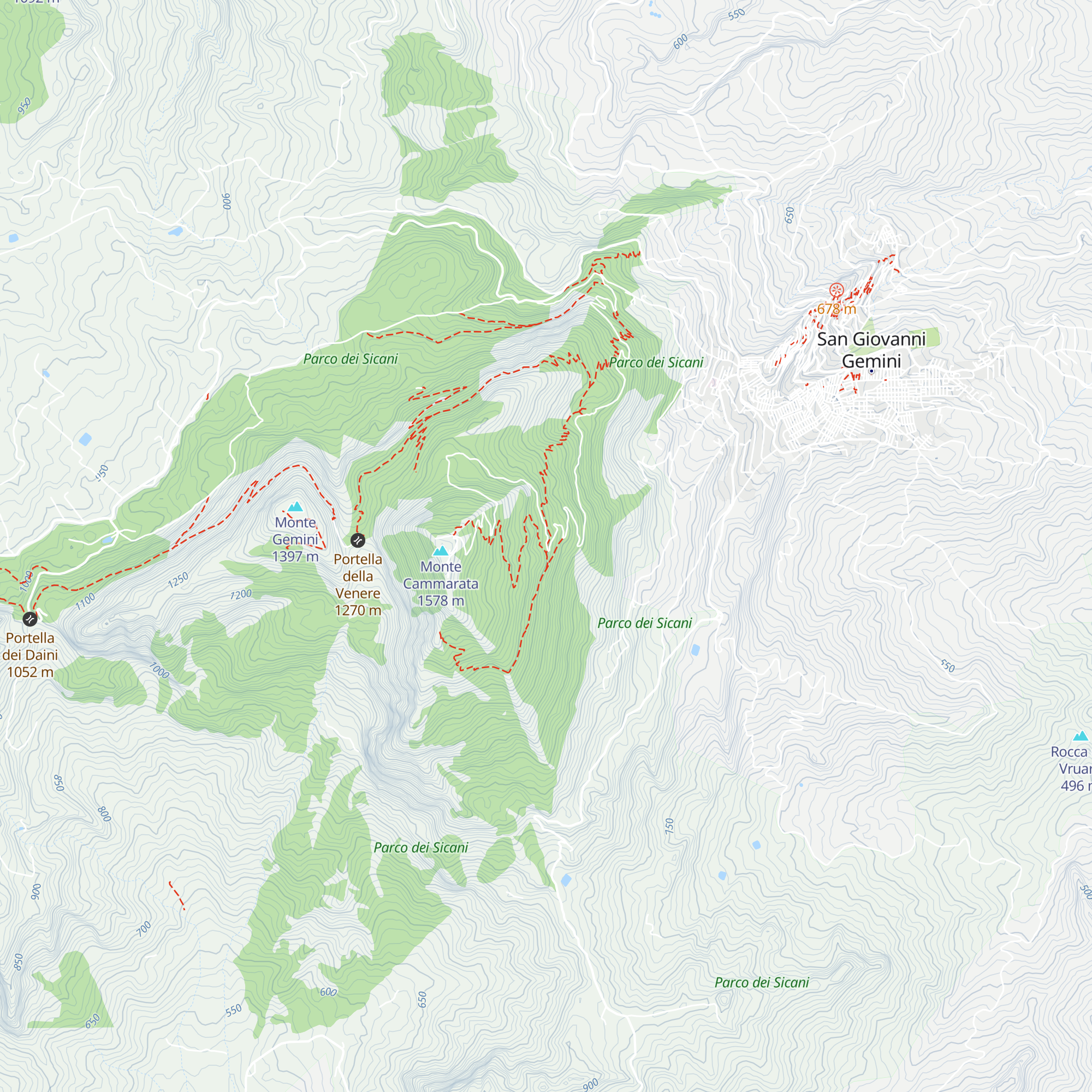 Rifugio Forestale map