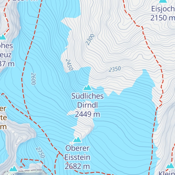 Map of Südliches Dirndl