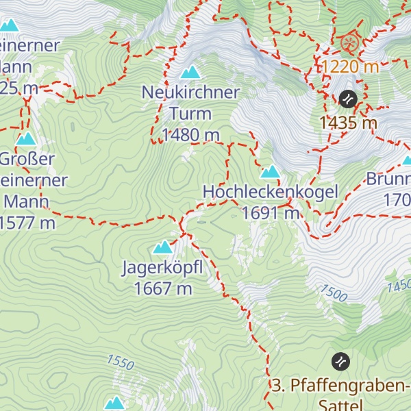 Map of Ebenseer Jagerstüberl (verf.)