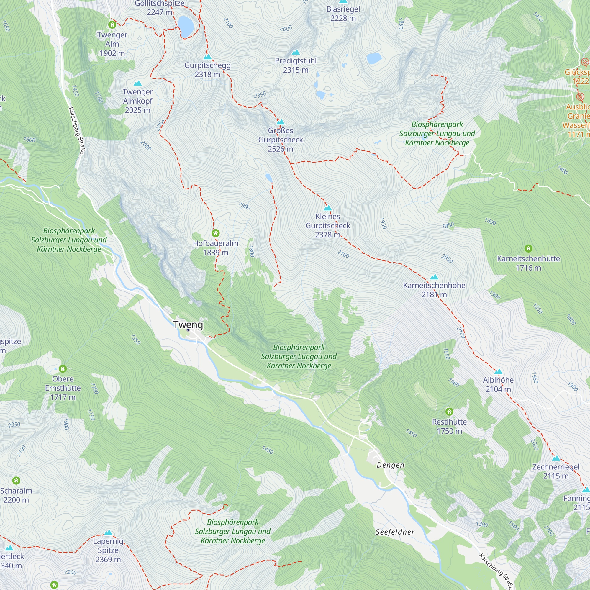 Graggaberalm map