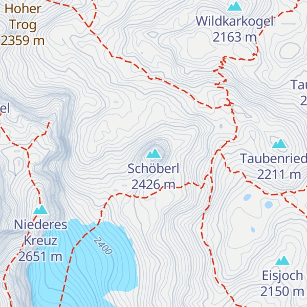 Map of Schöberl