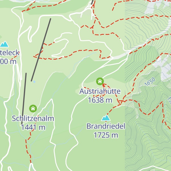 Map of Dachstein-Kircherl