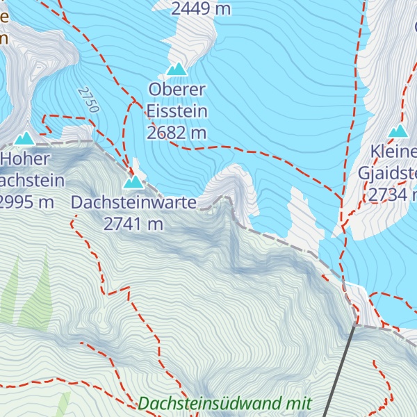 Map of Westliches Dirndl