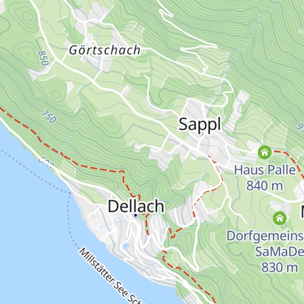 Map of Haus Zu den Teichen