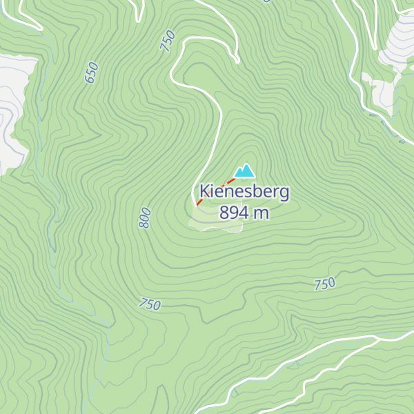 Map of Födinger Alm - Hubertushütte
