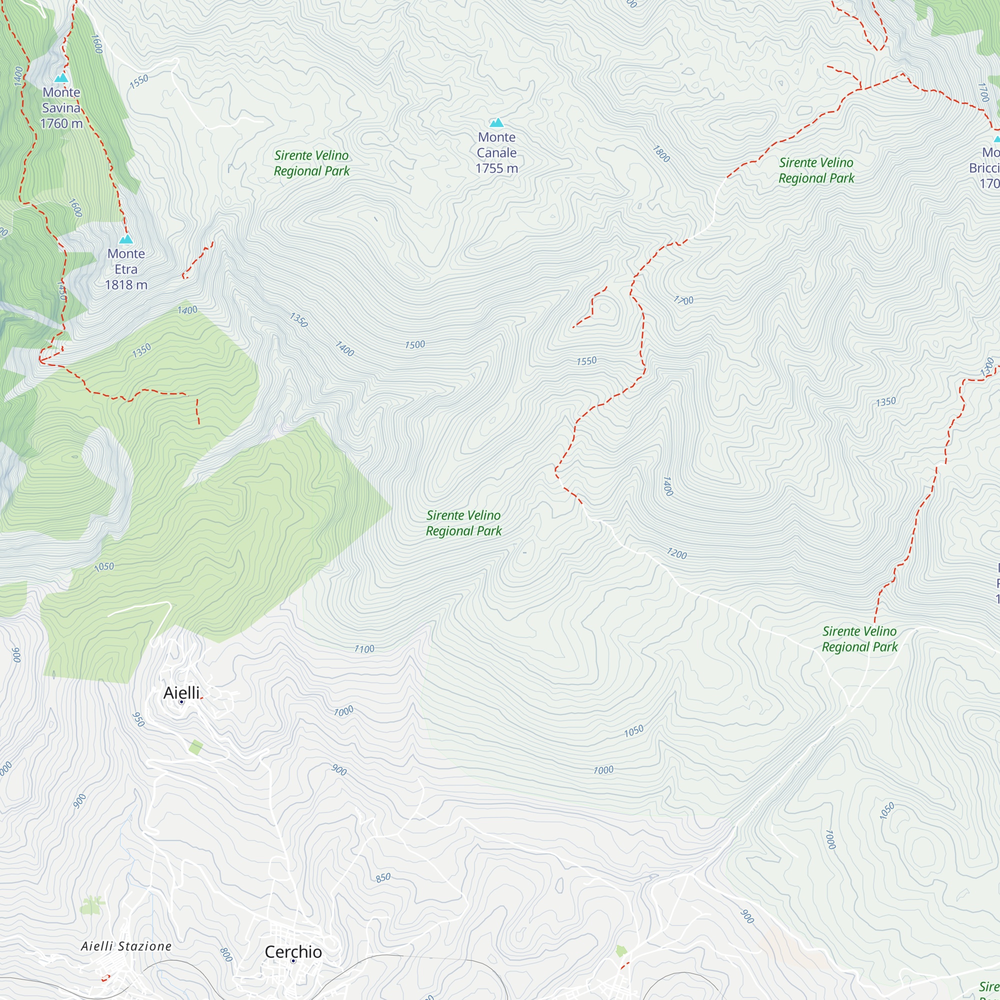 La Canala map