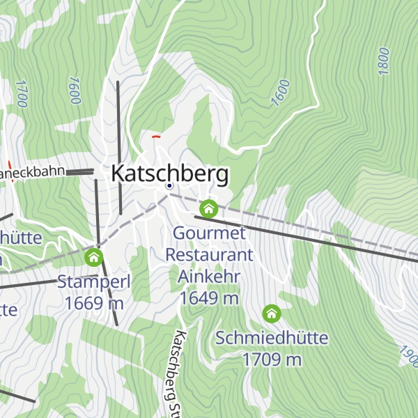 Map of Gourmet Restaurant Ainkehr