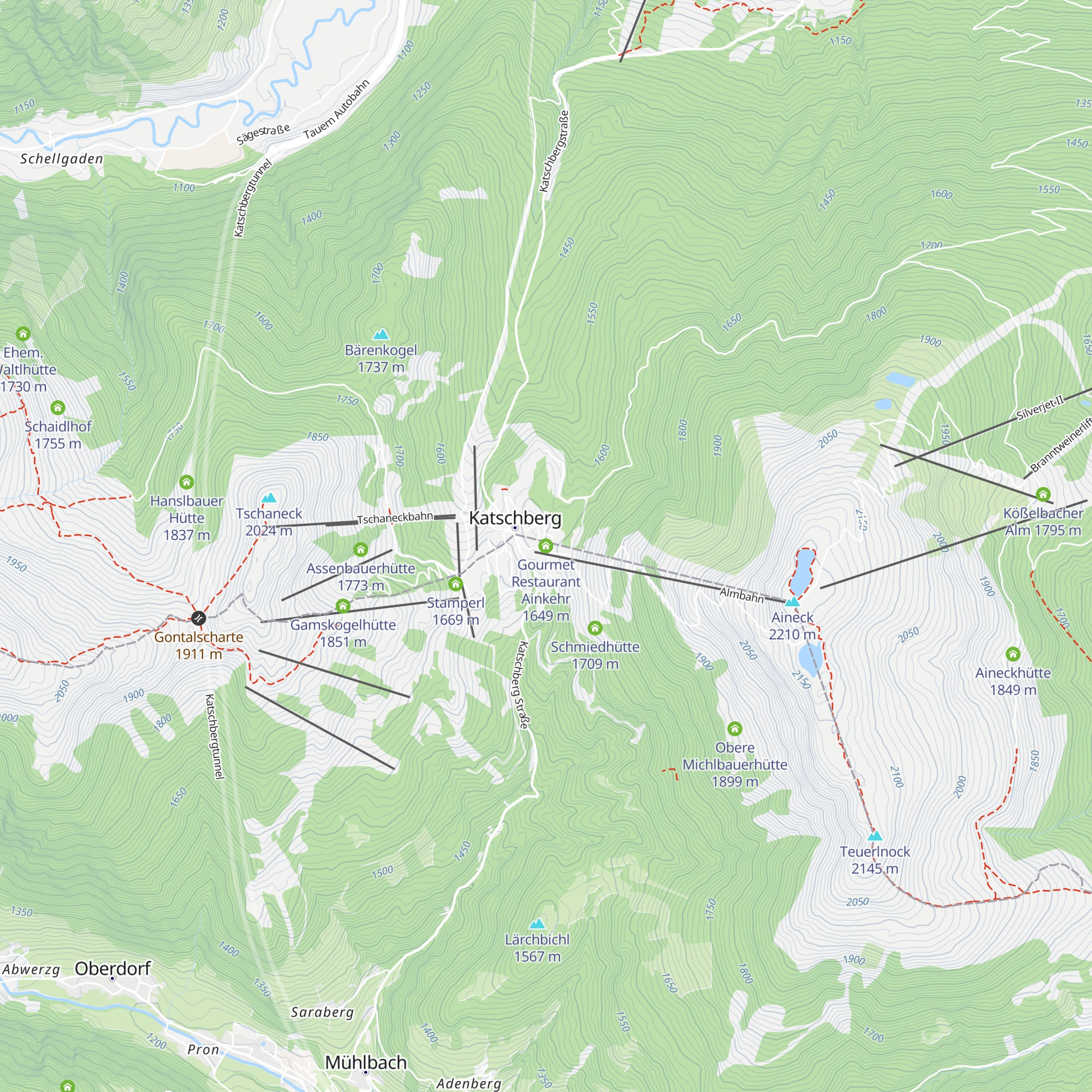 Gourmet Restaurant Ainkehr map