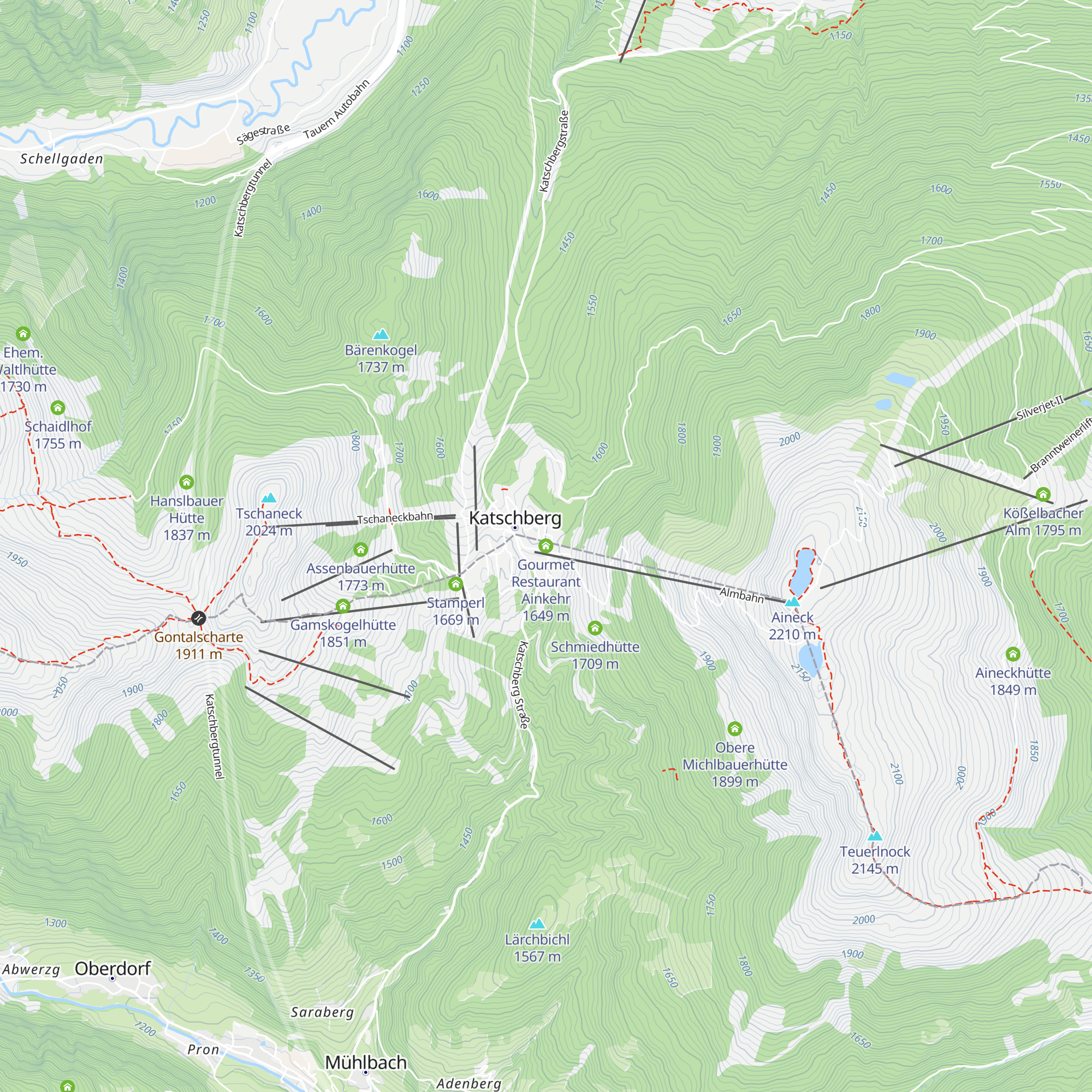 Gourmet Restaurant Ainkehr map