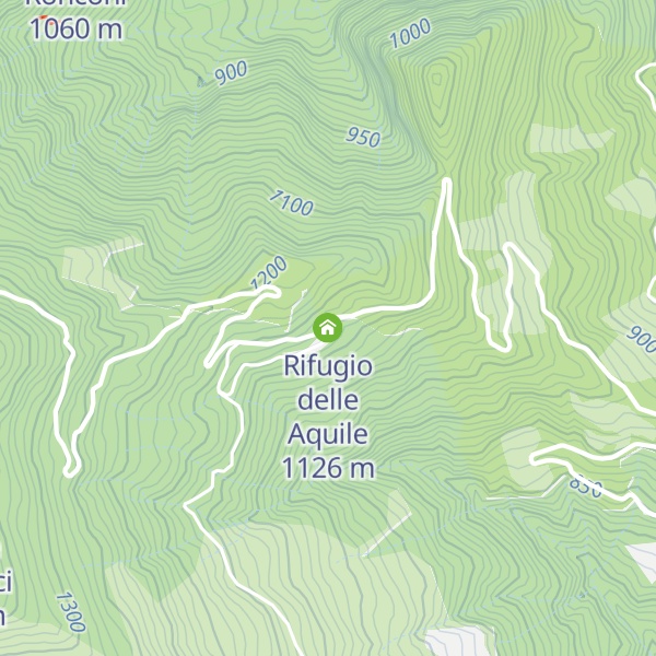 Map of Rifugio delle Aquile