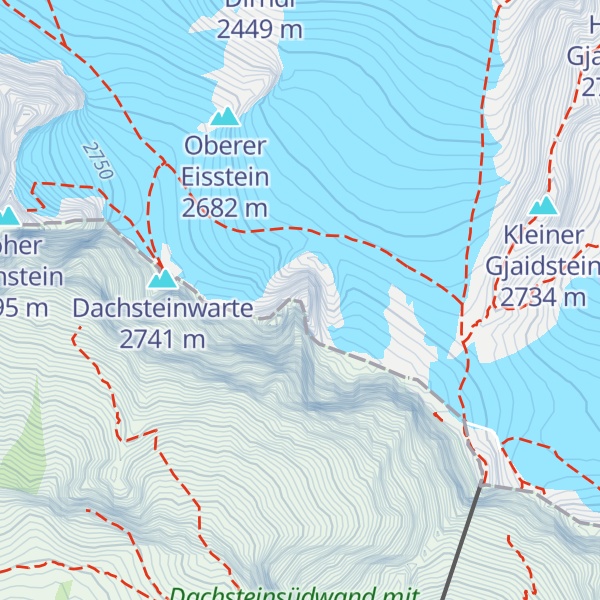 Map of Östliches Dirndl