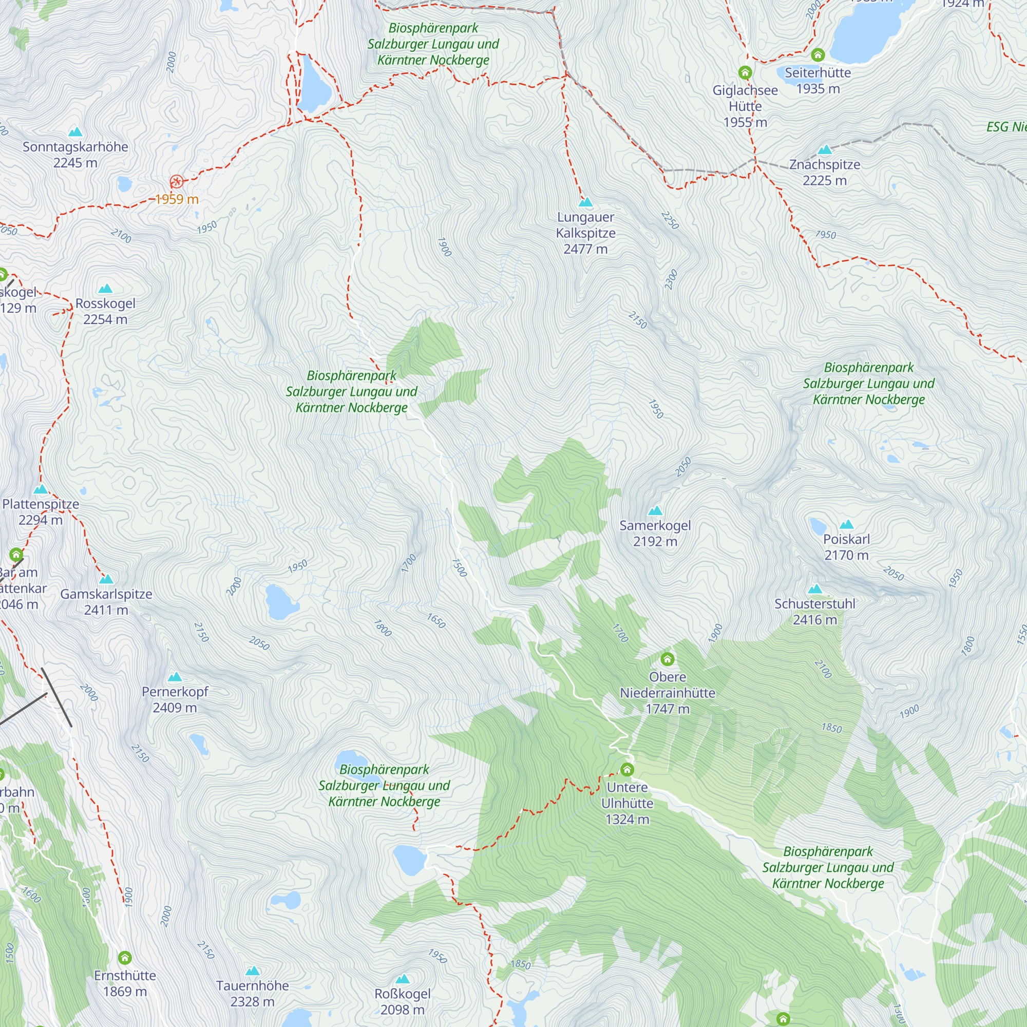 Stockeralm map