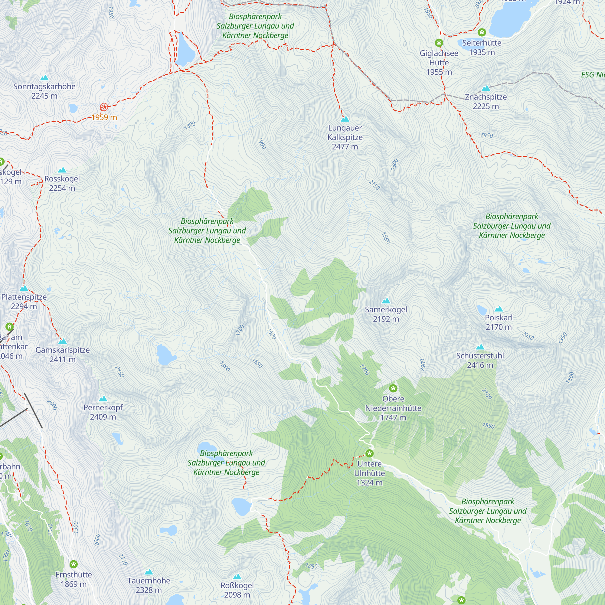 Stockeralm map