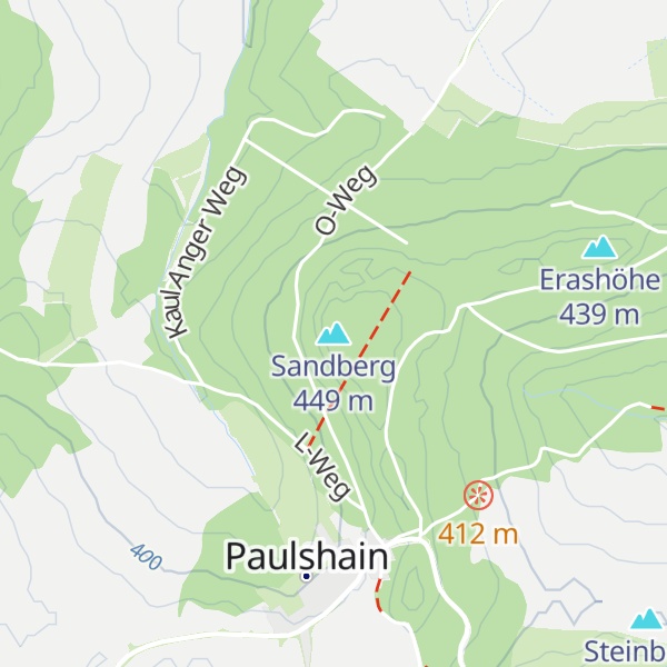 Map of Sandberg