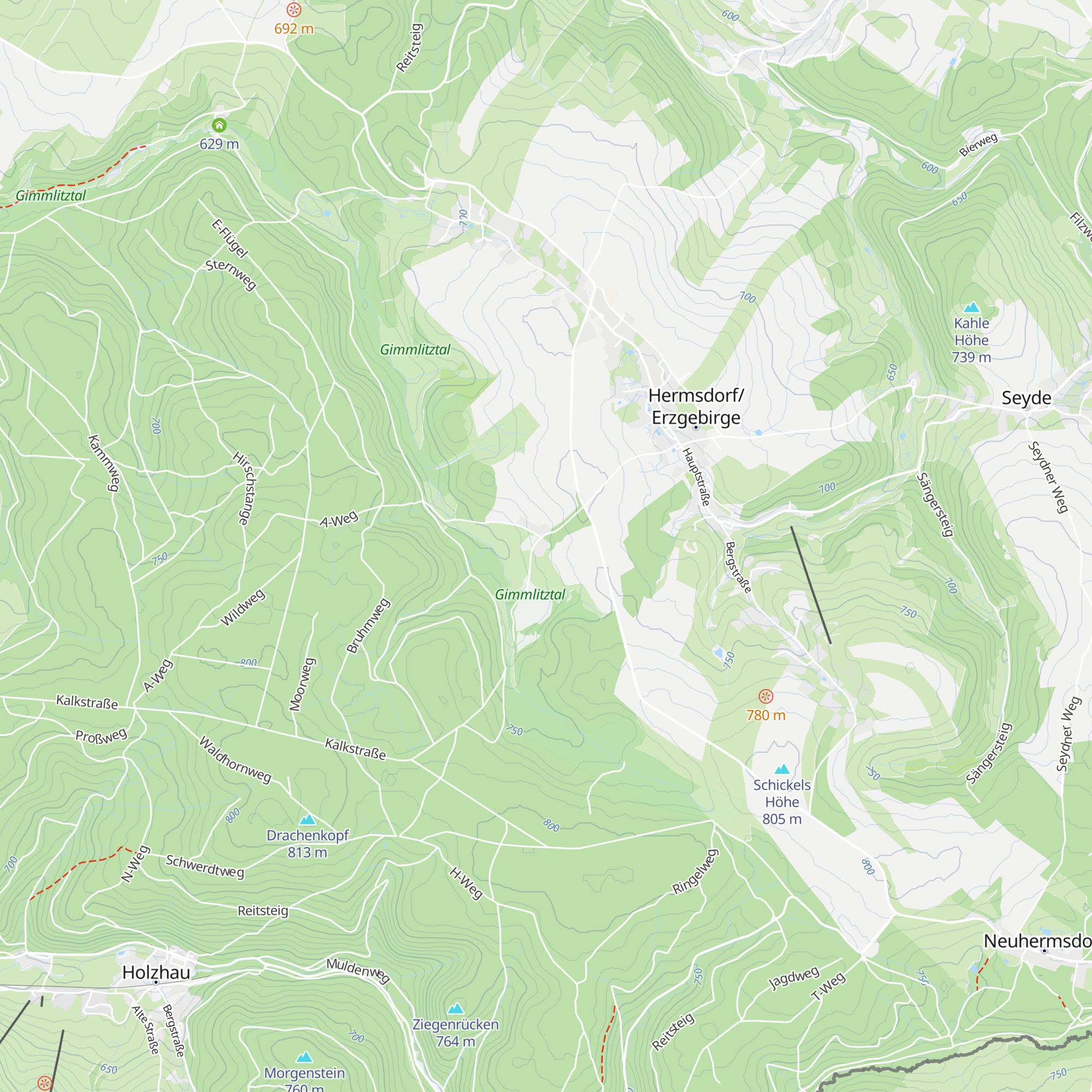 Gimmlitzhütte map