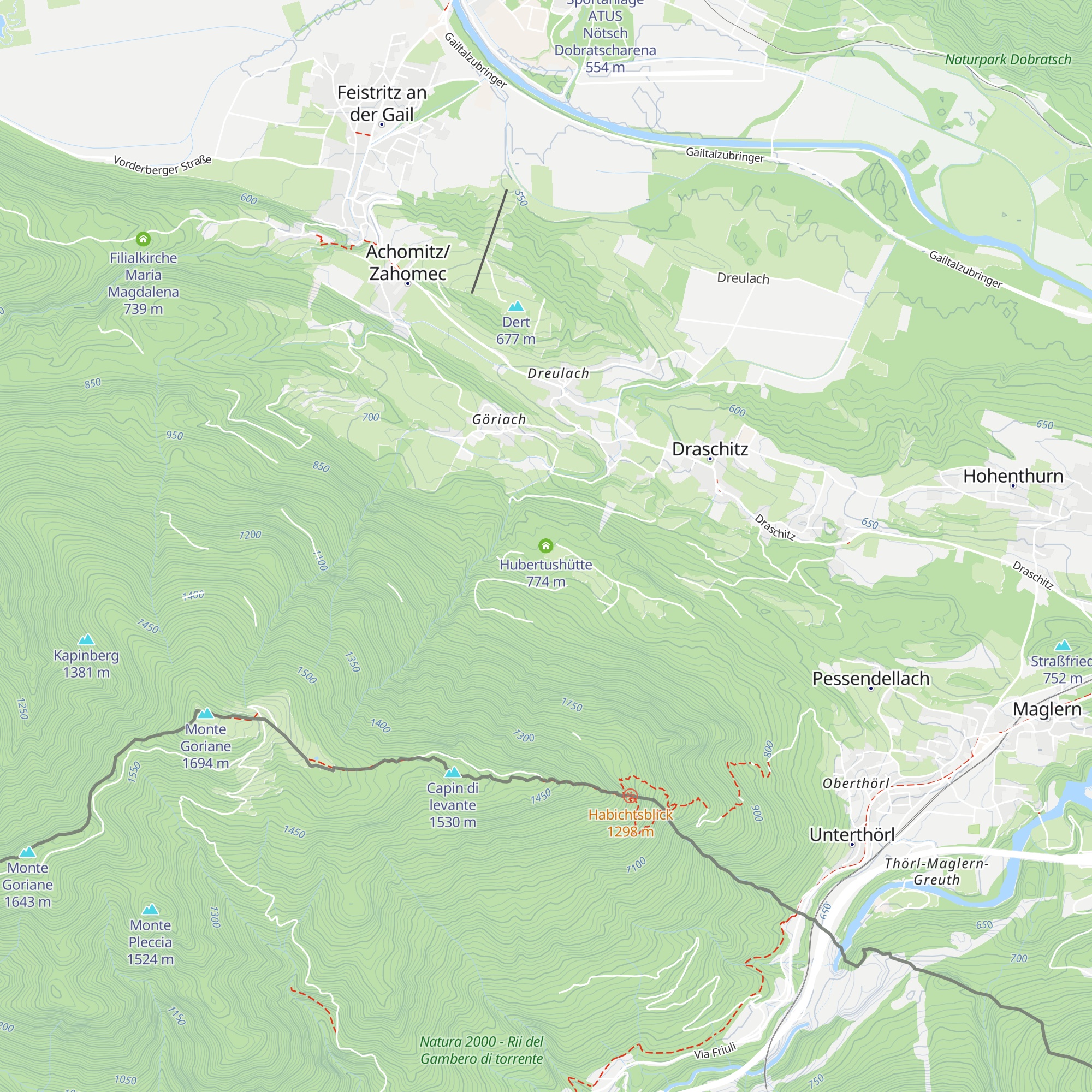 Hubertushütte map
