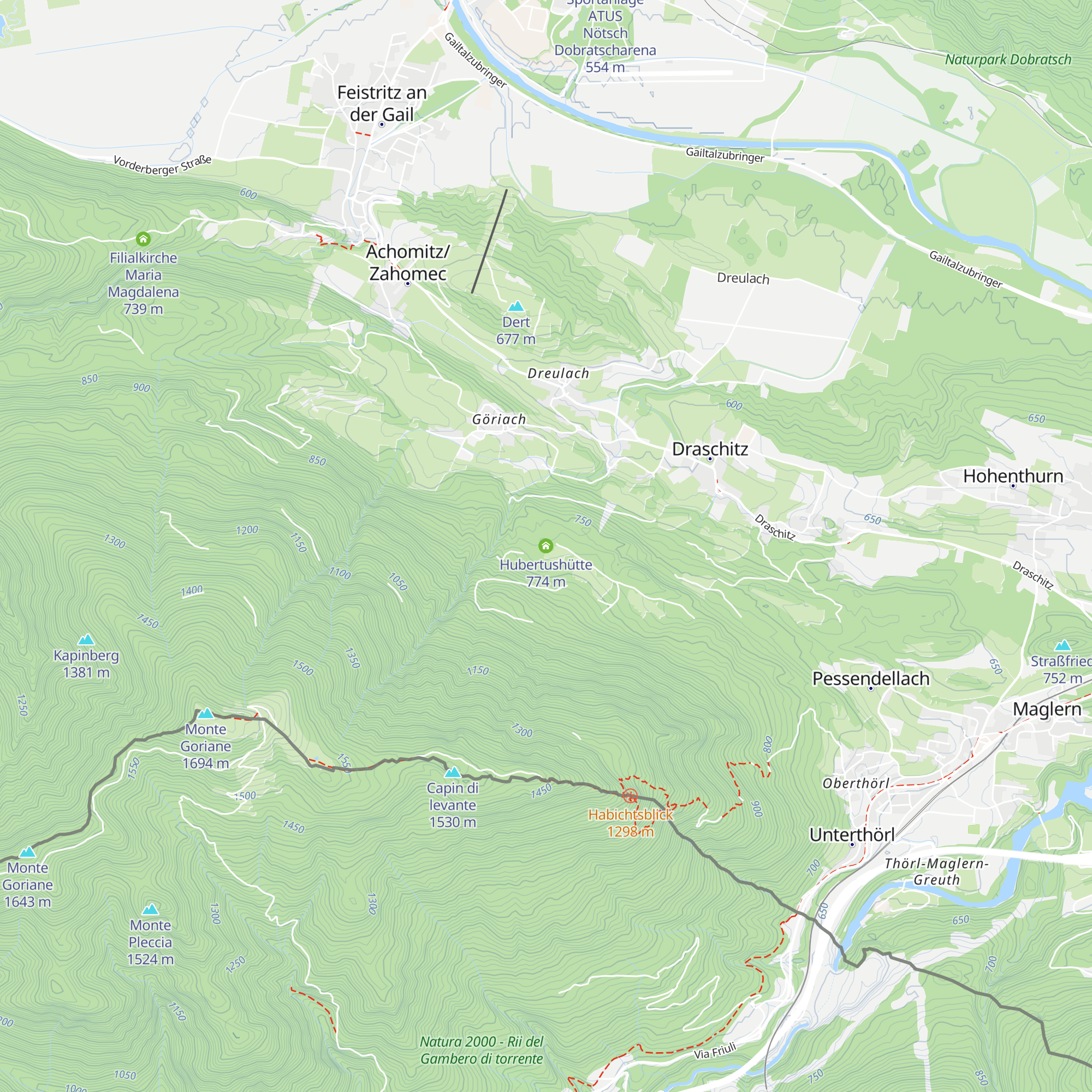 Hubertushütte map