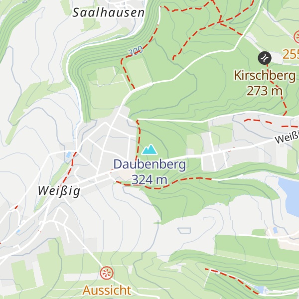 Map of Daubenberg