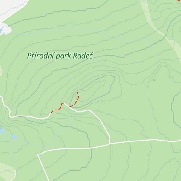 Map of Hradiště
