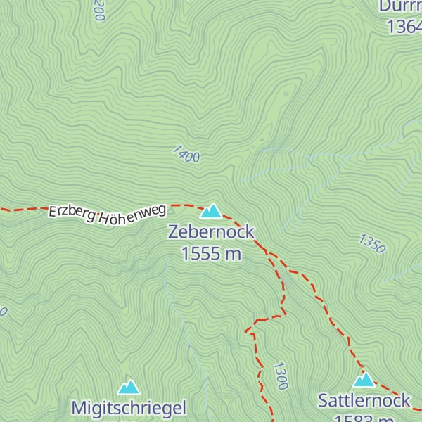 Map of Zebernock