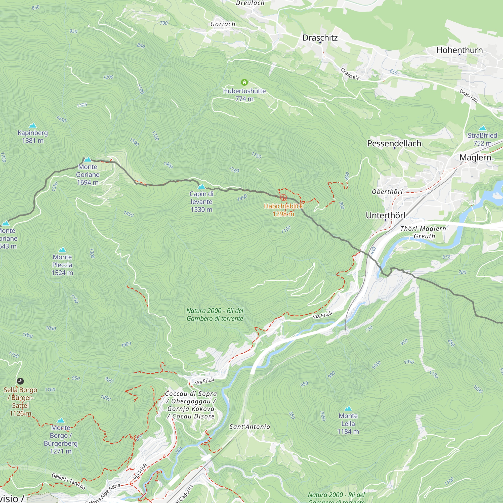 Malga di Mezzo map