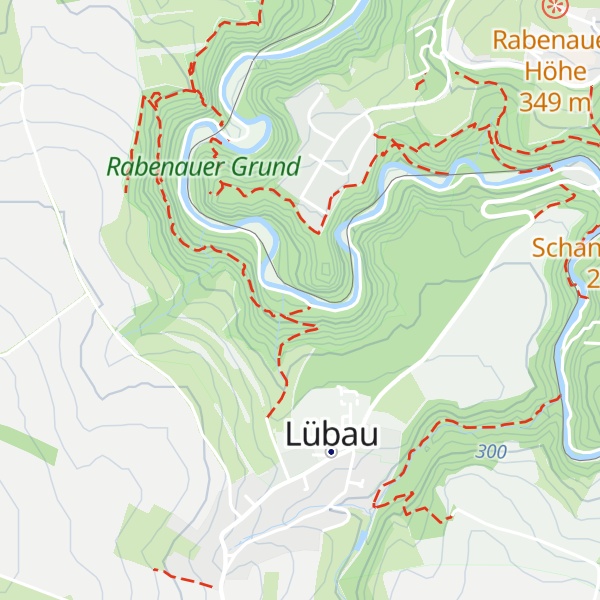Map of Schutzhütte an der Planwiese