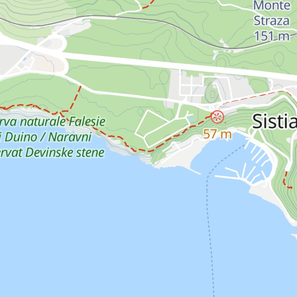 Map of Rifugio Rilke