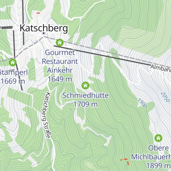 Map of Schmiedhütte