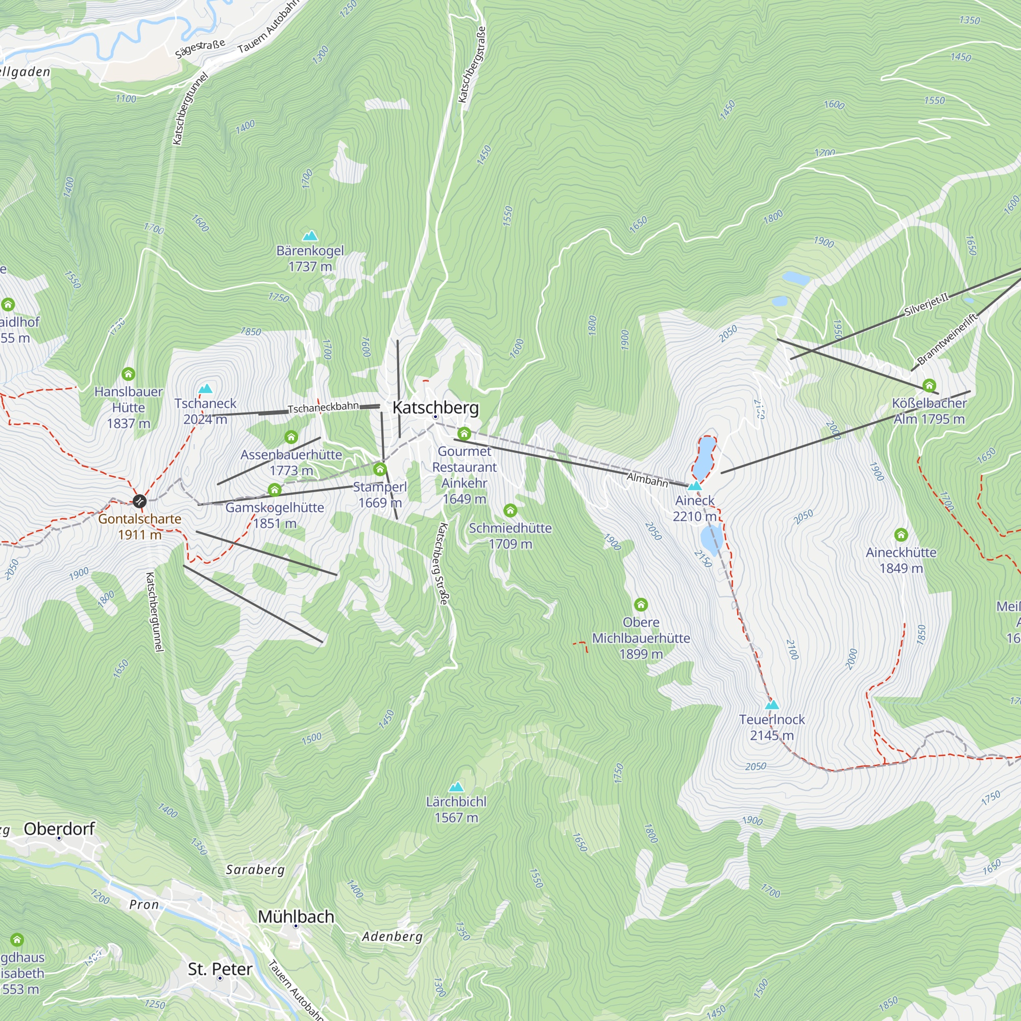 Schmiedhütte map