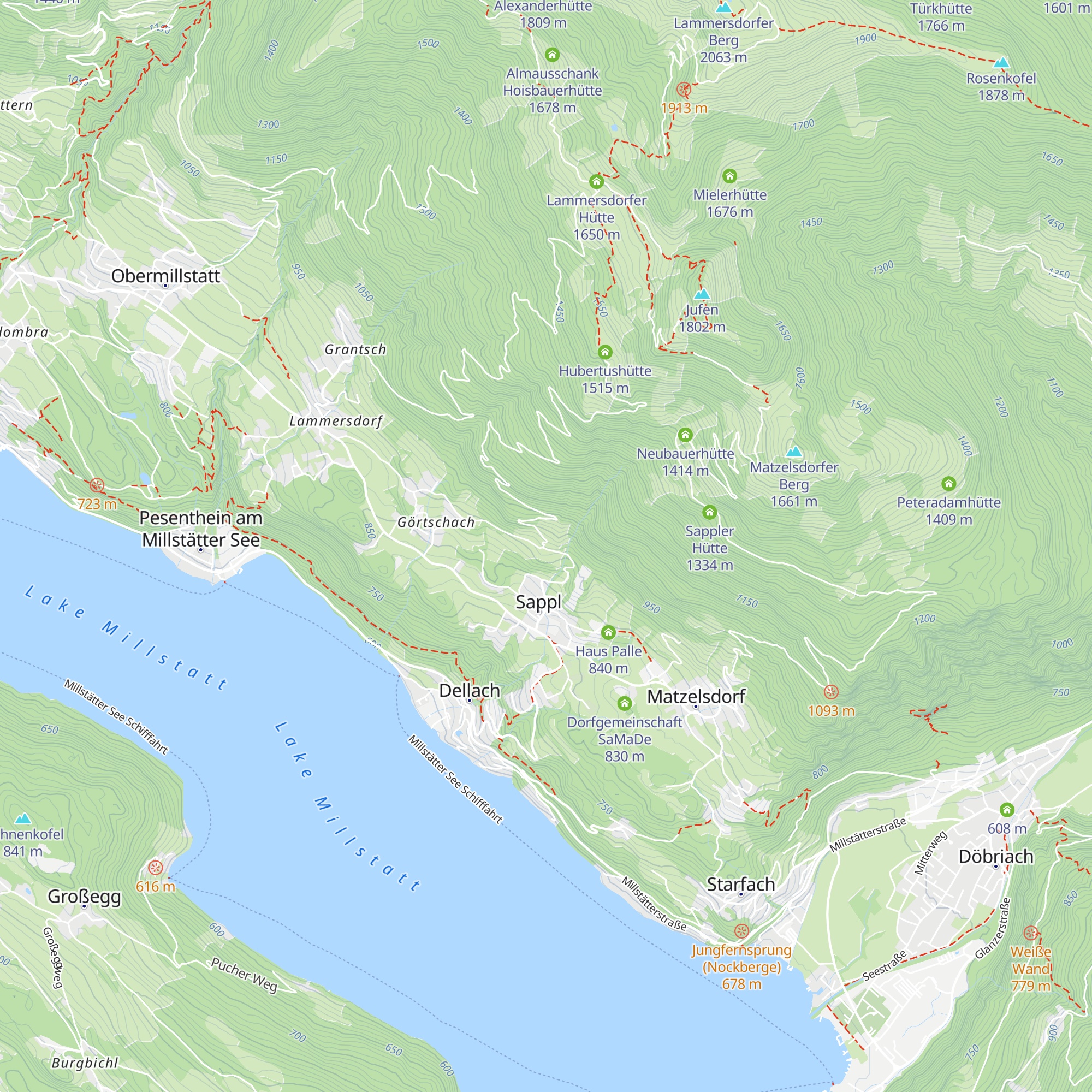 Steggaberhof map