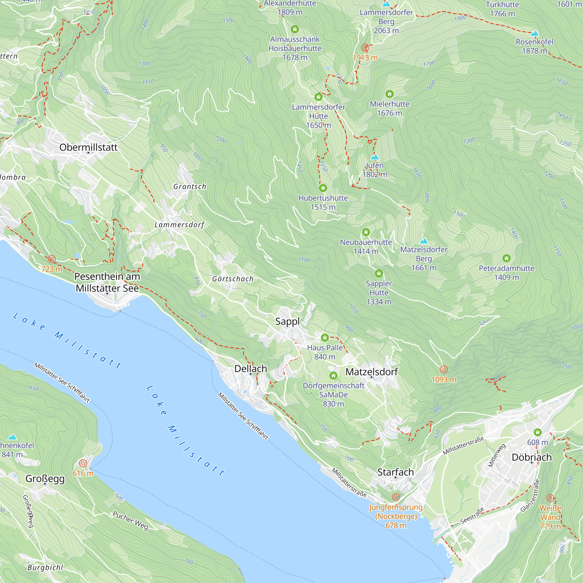 Steggaberhof map