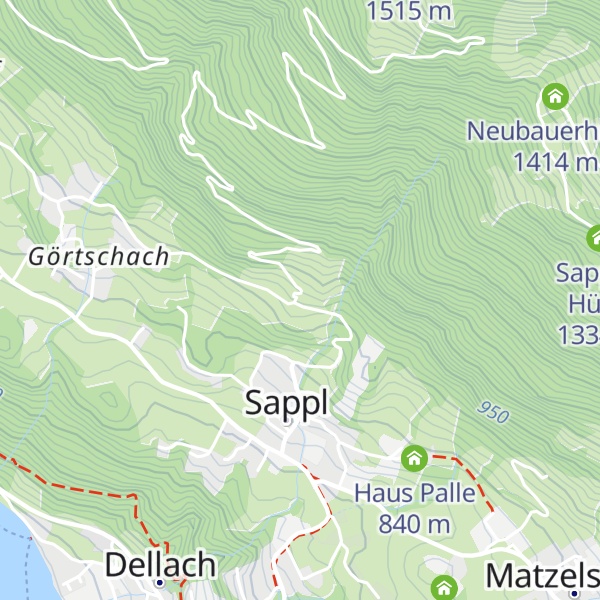 Map of Steggaberhof