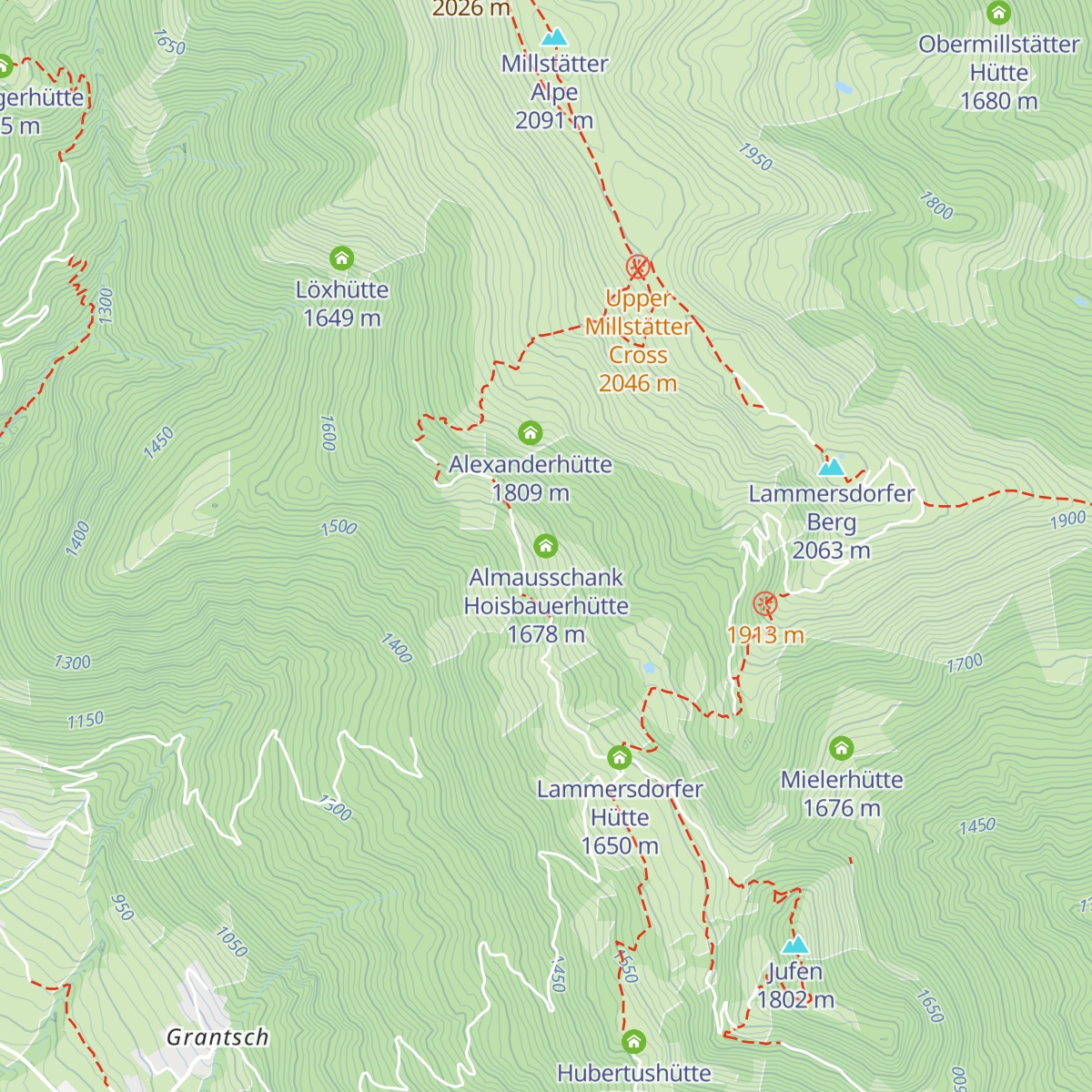 Almausschank Hoisbauerhütte map