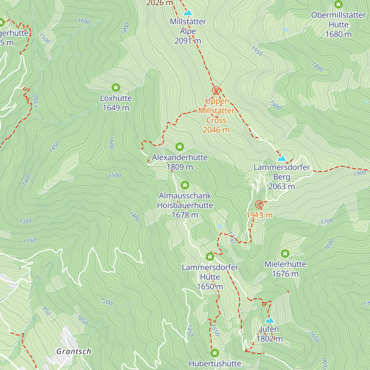 Almausschank Hoisbauerhütte map
