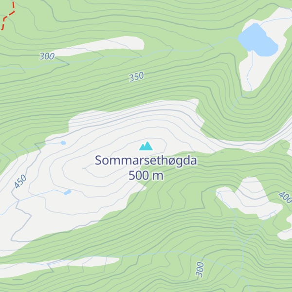 Map of Sommarsethøgda