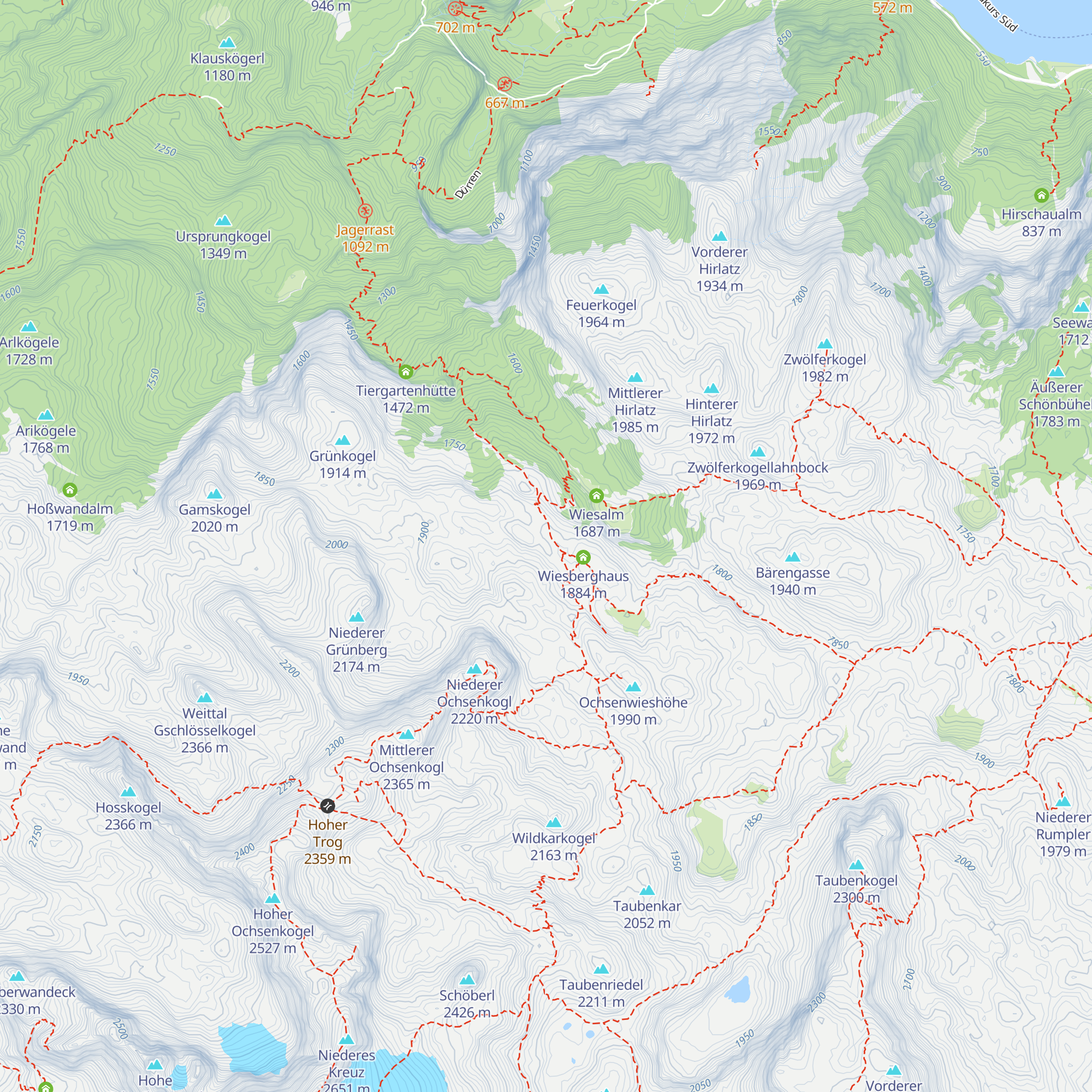 Bergrettungshütte map