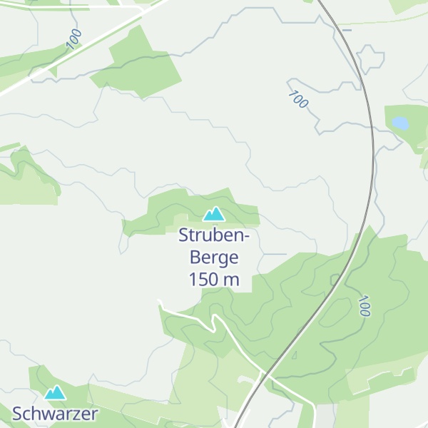 Map of Struben-Berge