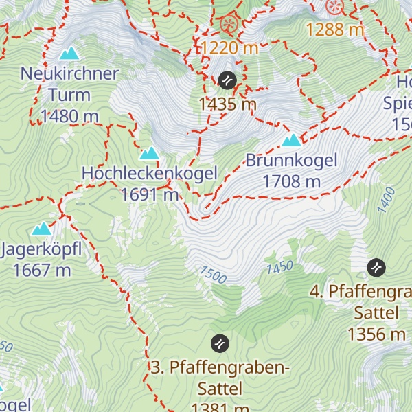 Map of Mathias Kogl