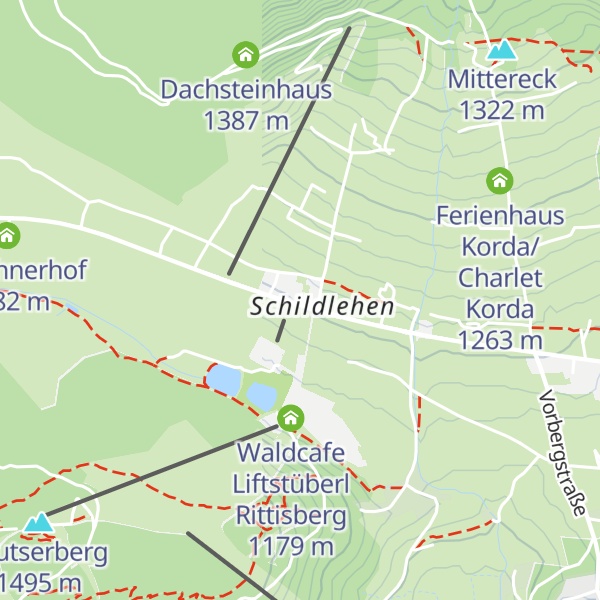 Map of Alpin Center Dachstein