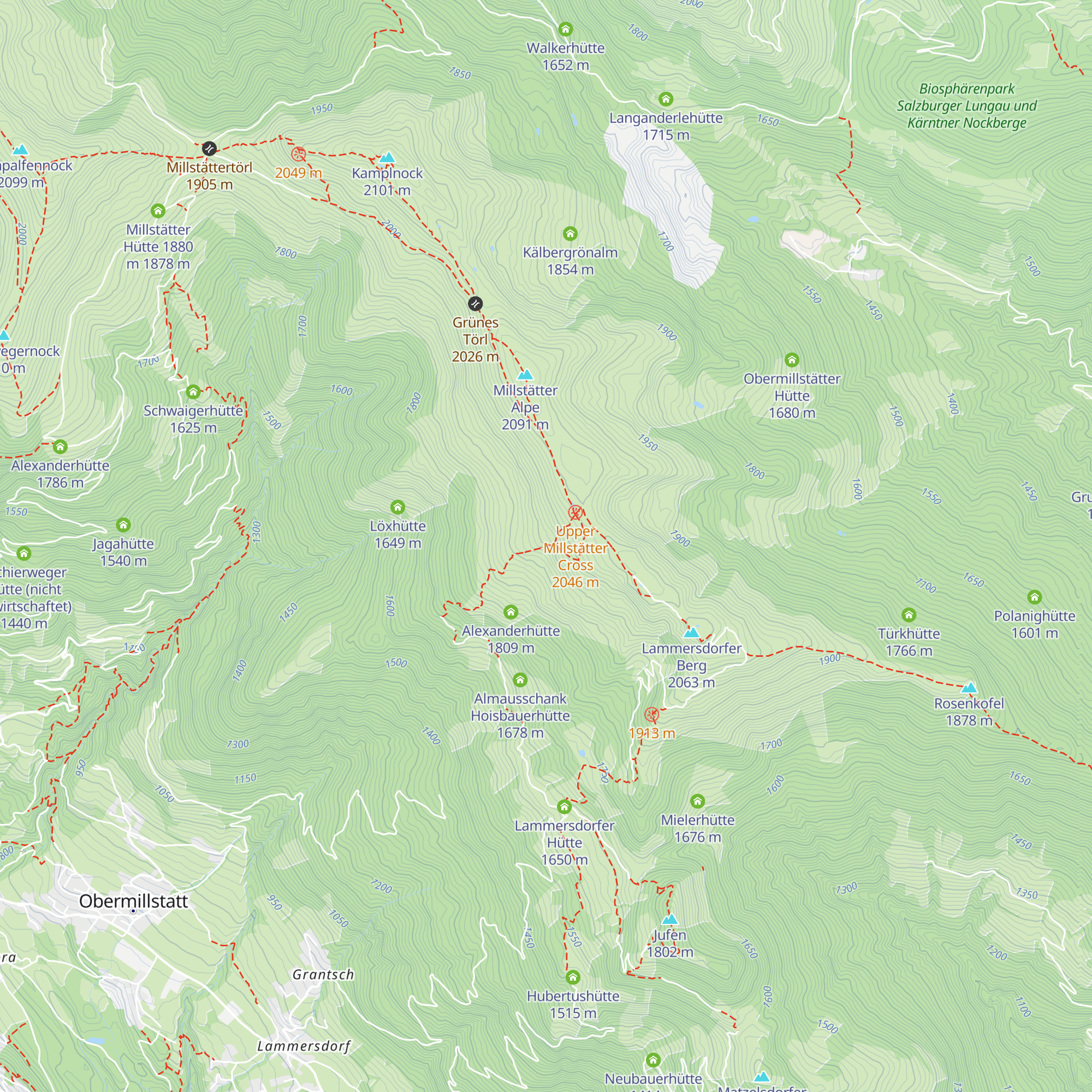 Enzianhütte map