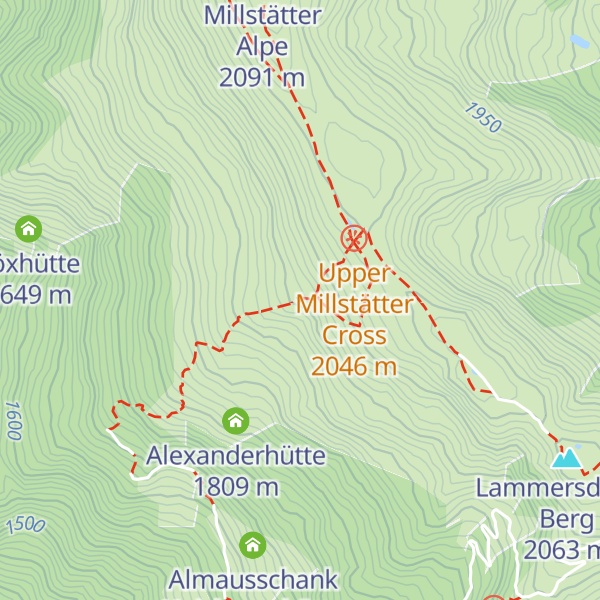 Map of Enzianhütte