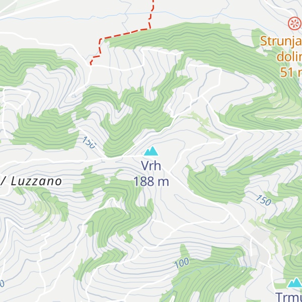 Map of Vrh