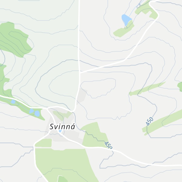 Map of Na Špýcharu [Hlohovice-Svinná u Hlohovic]