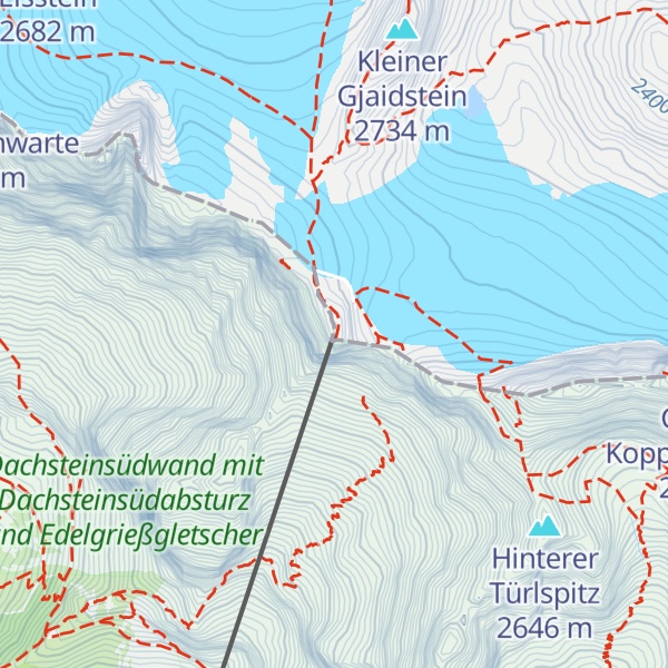 Map of Hunerkogel