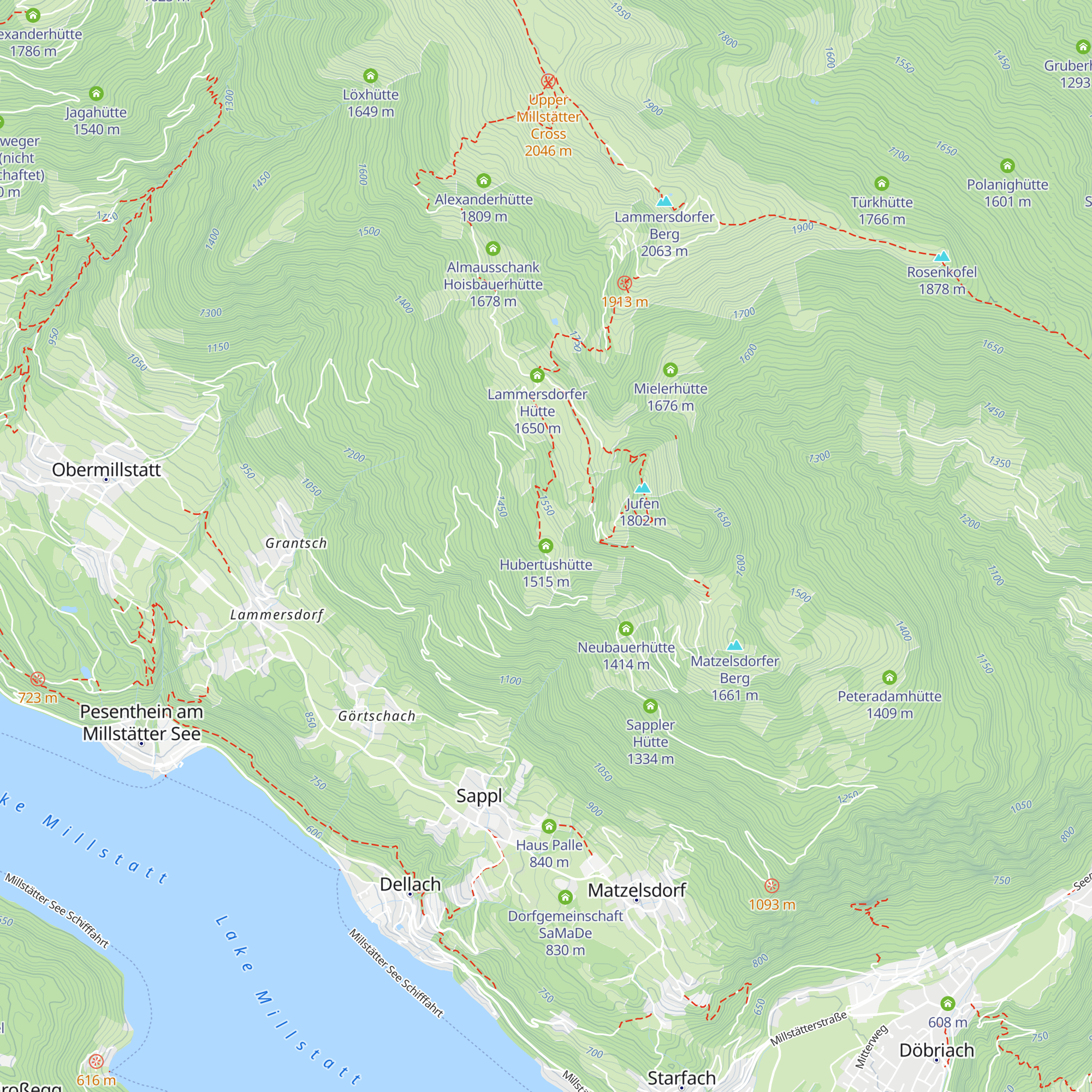 Hubertushütte map