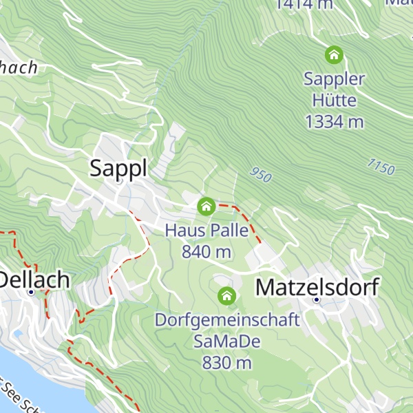 Map of Haus Palle