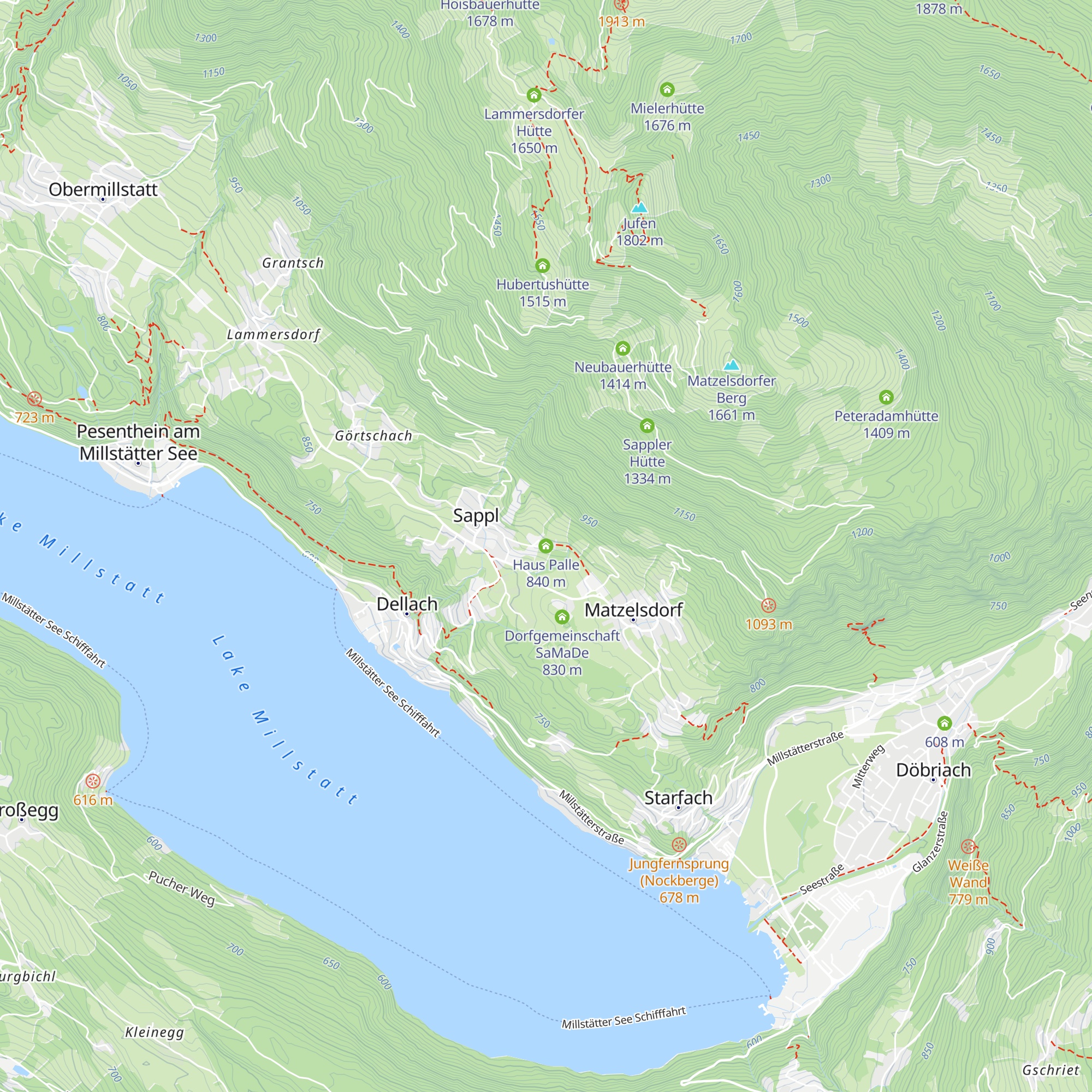 Haus Palle map